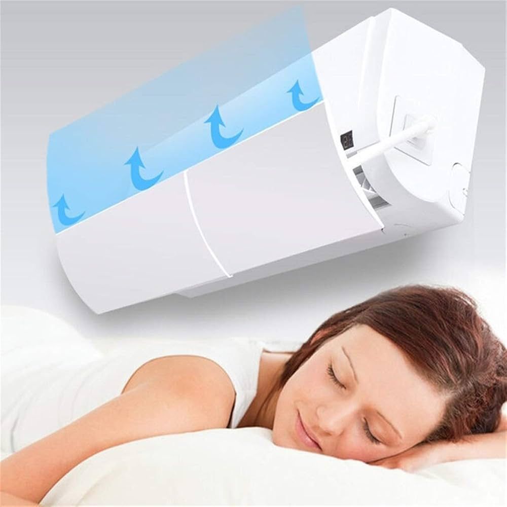 Air Conditioner Deflector Air Conditioning Anti Direct Blowing Baffle Shield Retractable AC Air Flow Deflector 60-100 CM Adjustable Split Air Conditioner Deflector ✨
