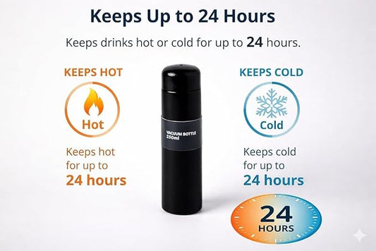 Mini Vacuum Flask, 250ml and 150ml