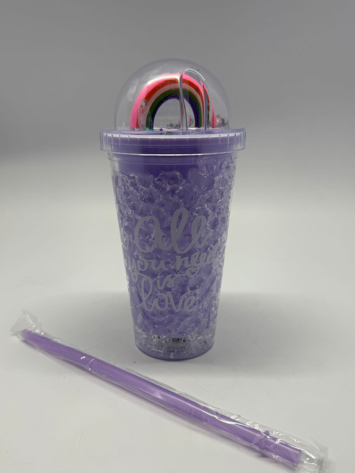 ✨ Gobelet magique 400ml avec licorne 3D et design “Smile Sparkle Shine” 🌟 Parfait pour vos boissons fraîches avec style 💖