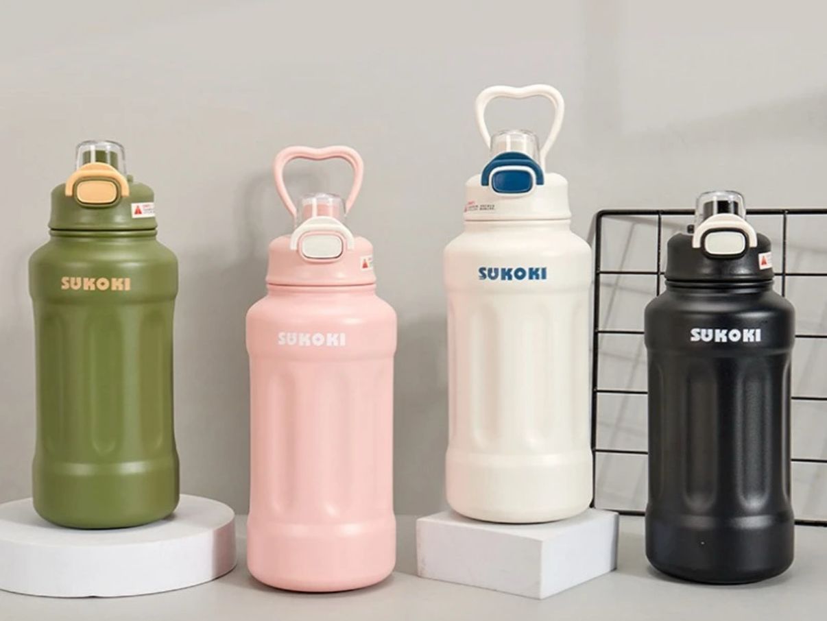 Bouteille thermos sukoki en Acier inoxydable 600ml