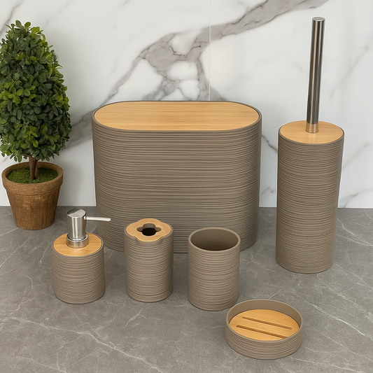 kit salle de bain 6pcs