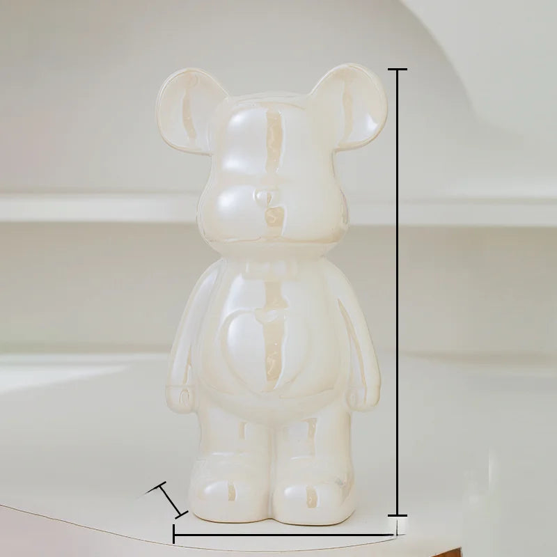 Aesthetic Bear brick Ceramic Staute Teddy Bear