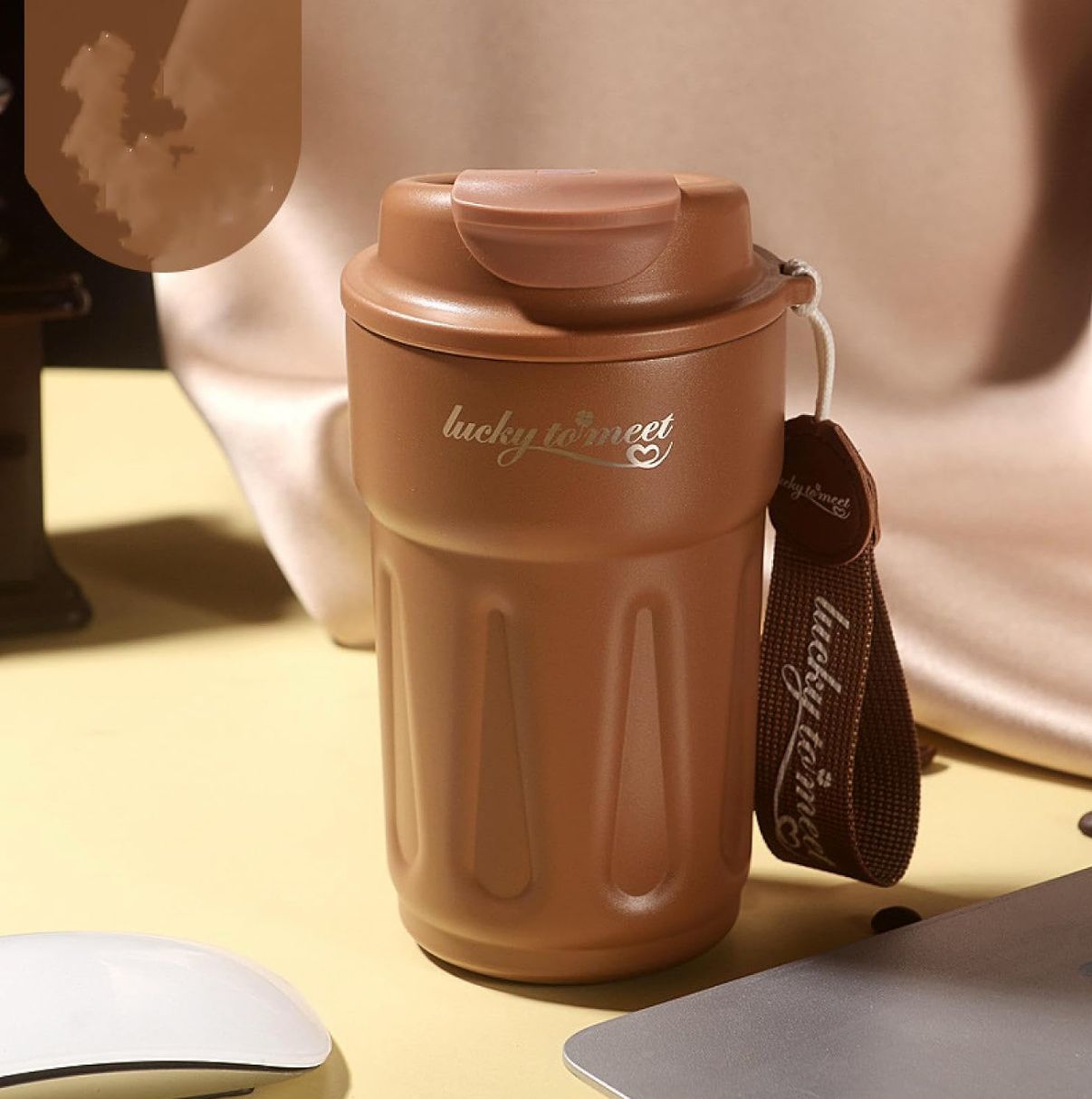 Thermos Lucky to meet en acier inoxydable 316 (420ML)