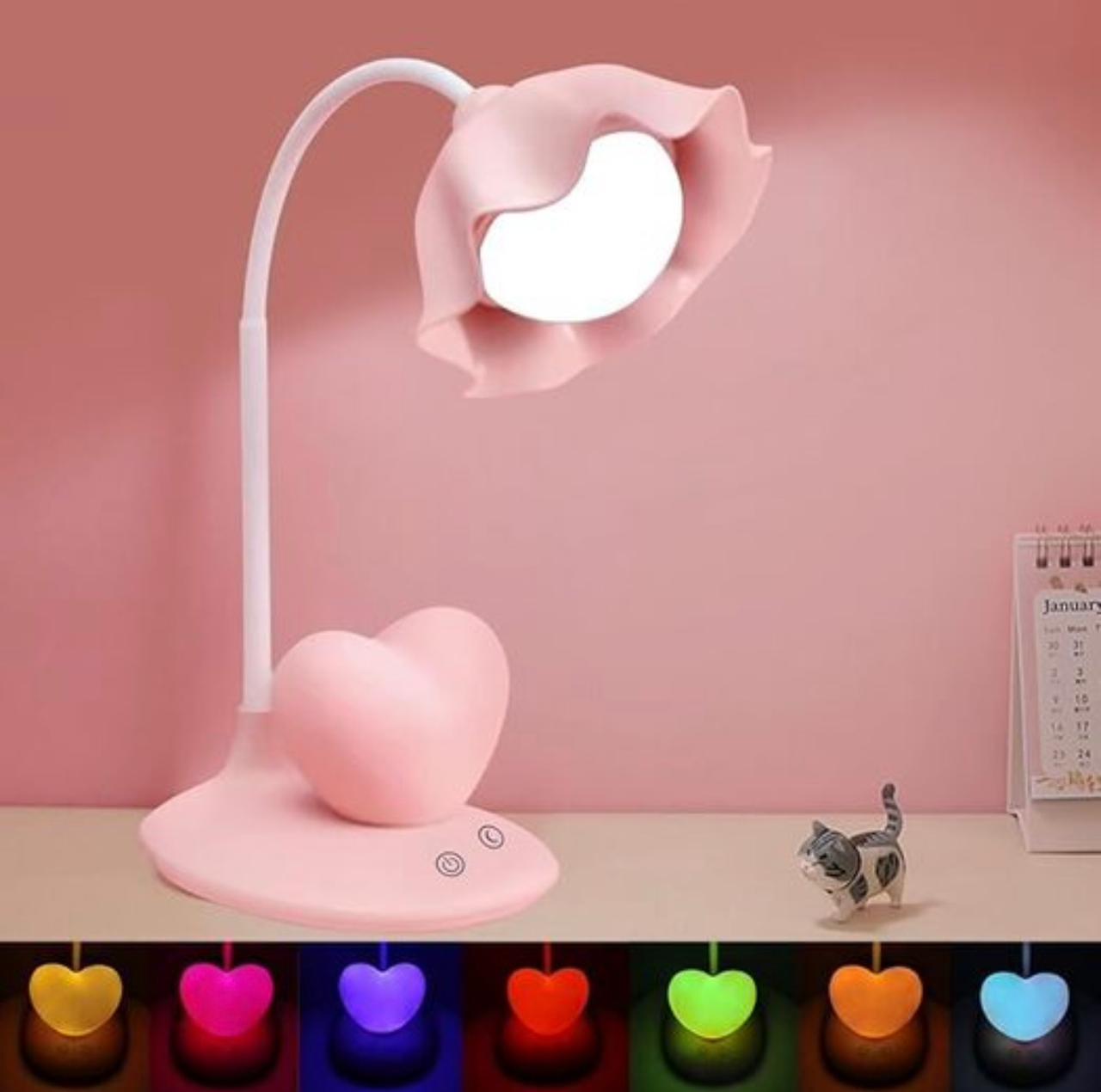 lampe Fleuré rose