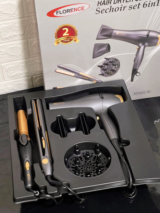 Coffret Cheveux 6 en 1 Florence 2200W