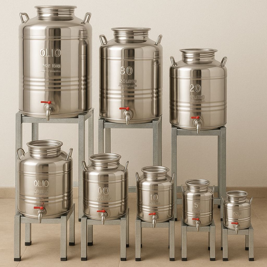 Citernes à Huile Inox  – Made in Italy