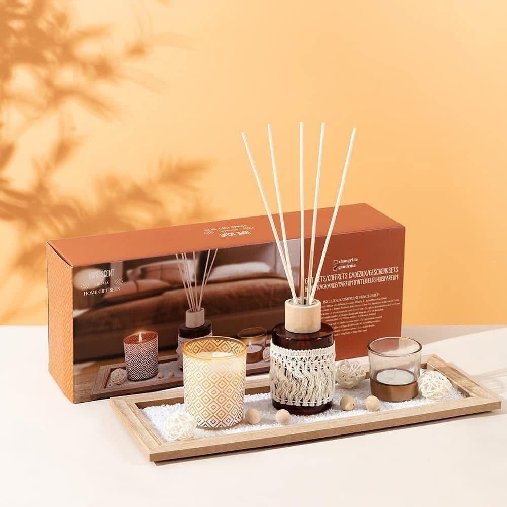 Coffret bougie parfumée