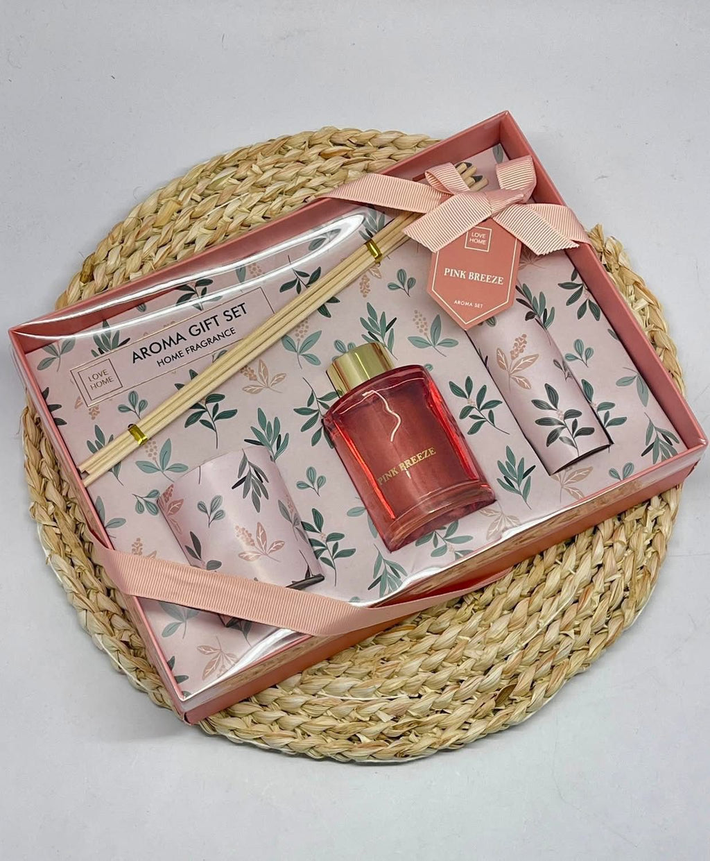 Coffret bougie parfumée