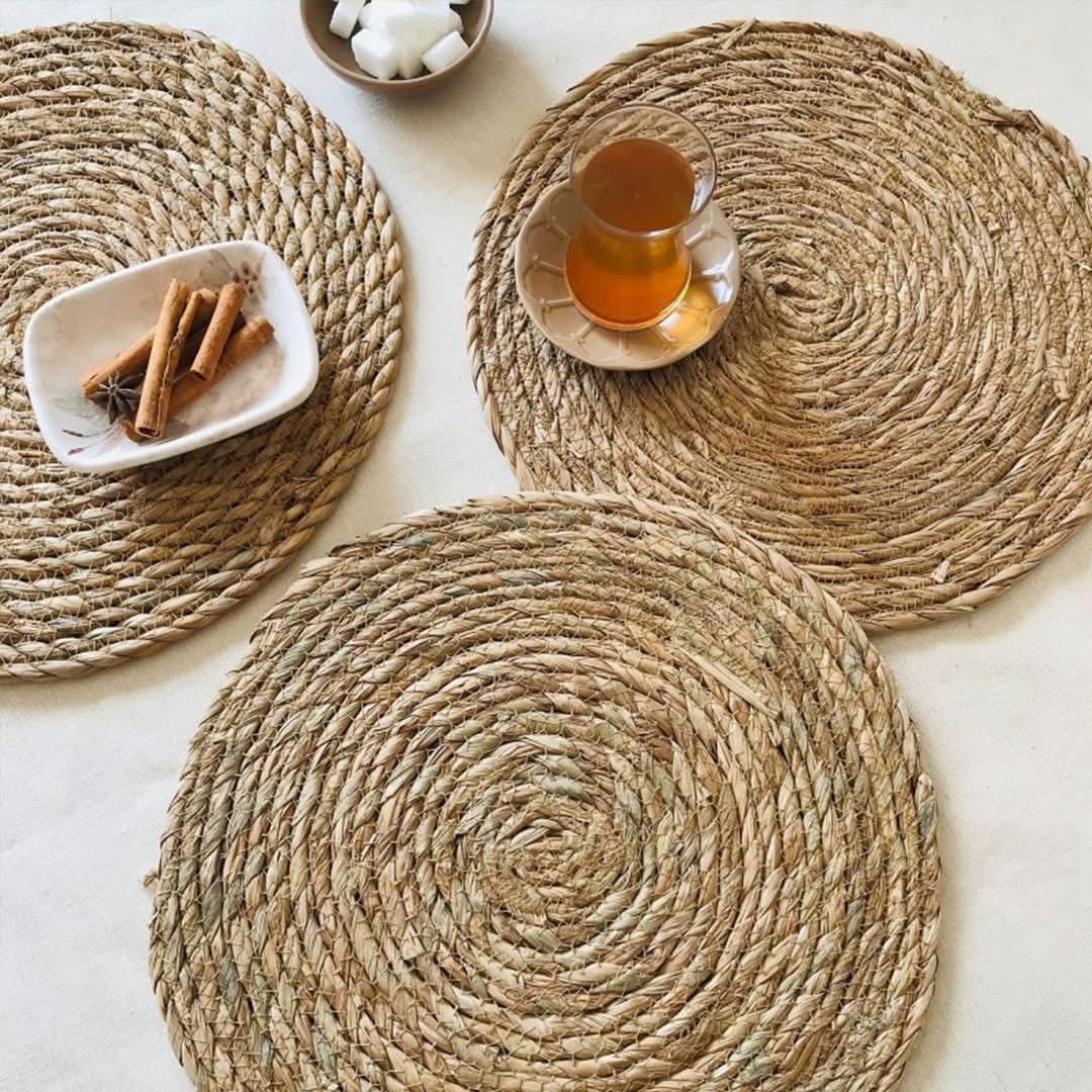 Set de table / Sous plat rond