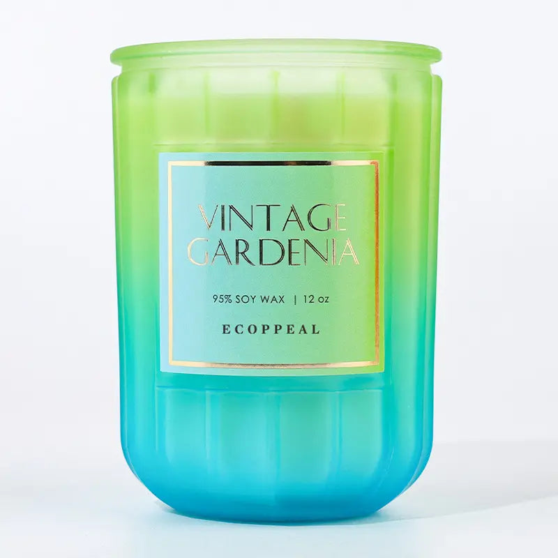 Pot en verre de cire de guérison de luxe personnalisé