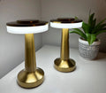 Retro Table Lamp Metal Touch Decor