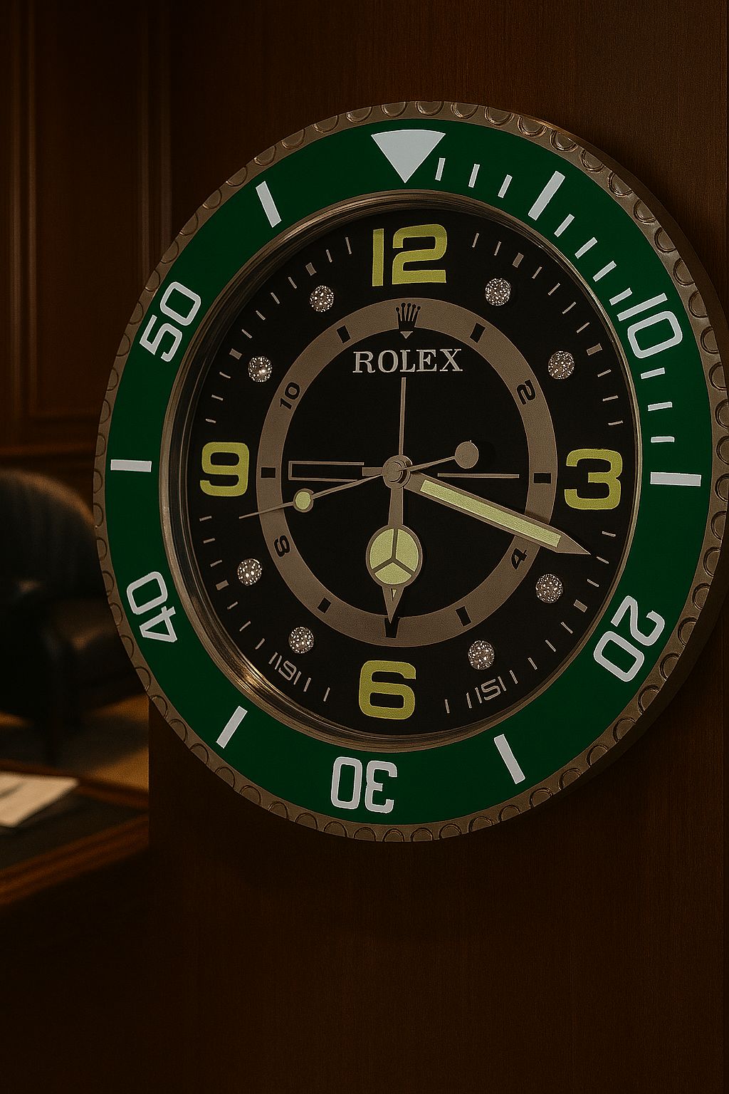 Horloge Murale Rolex