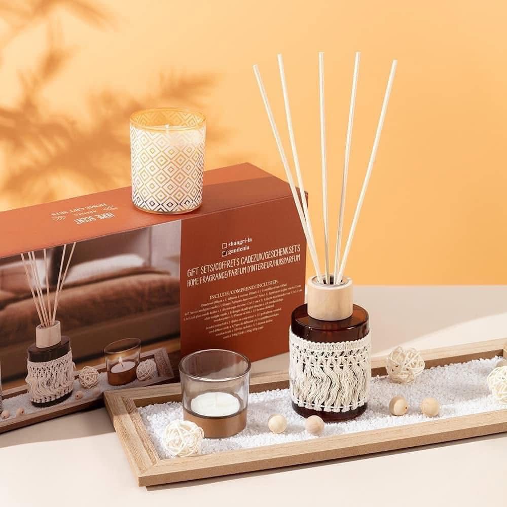 Coffret bougie parfumée