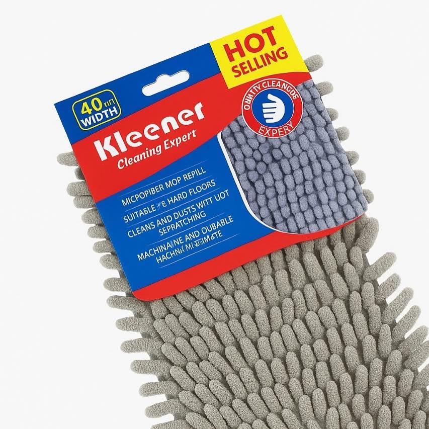 Recharge pour mop en microfibre