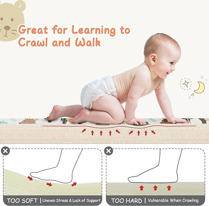 TAPIS DE JEU POUR BEBE 180X200X0.6CM