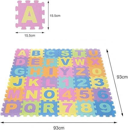 Tapis de Jeu Puzzle en Mousse