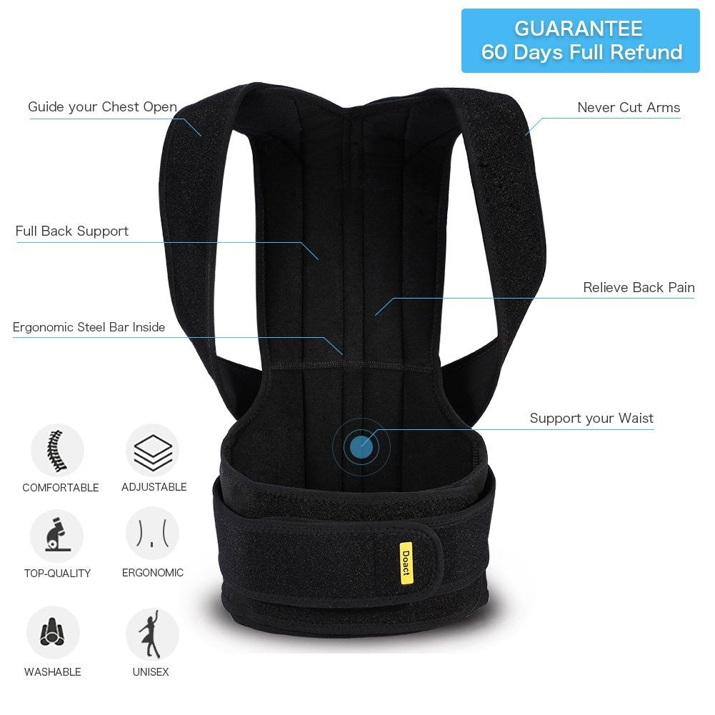 Correcteur de Posture & Support de Dos – Diamond Back Support