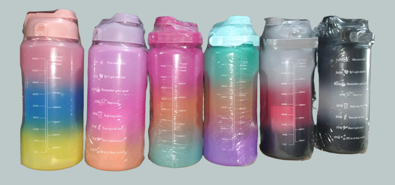 Set de 3 bouteilles à eau SPORT