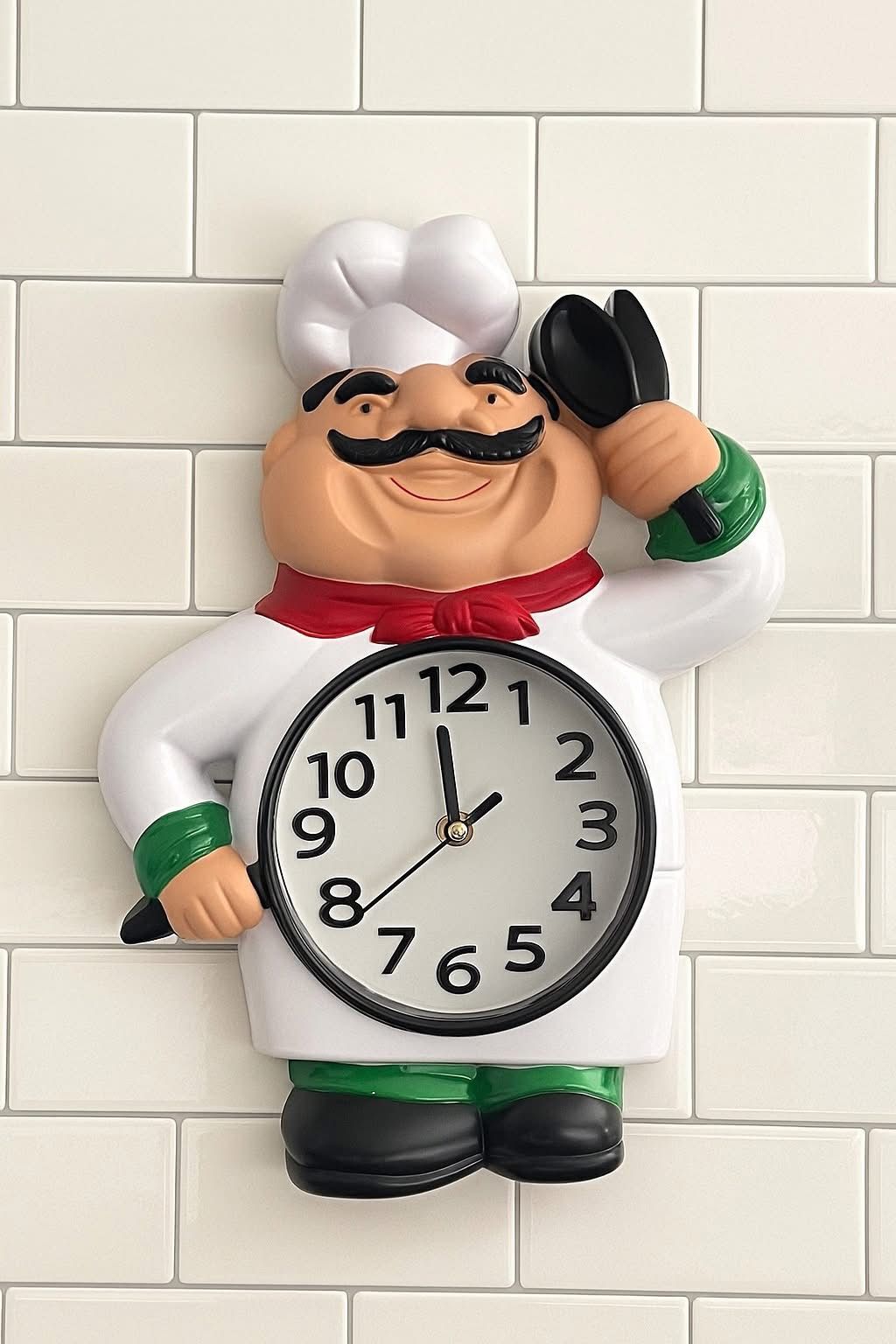 🕒 Horloge murale spéciale cuisine