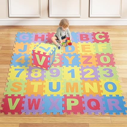 Tapis de Jeu Puzzle en Mousse