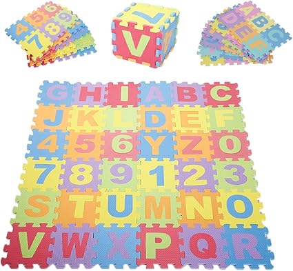 Tapis de Jeu Puzzle en Mousse