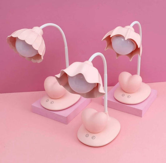 lampe Fleuré rose