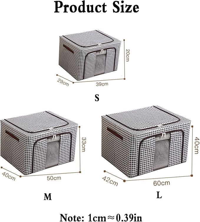 Under Bed Storage, 100L Large Capacity