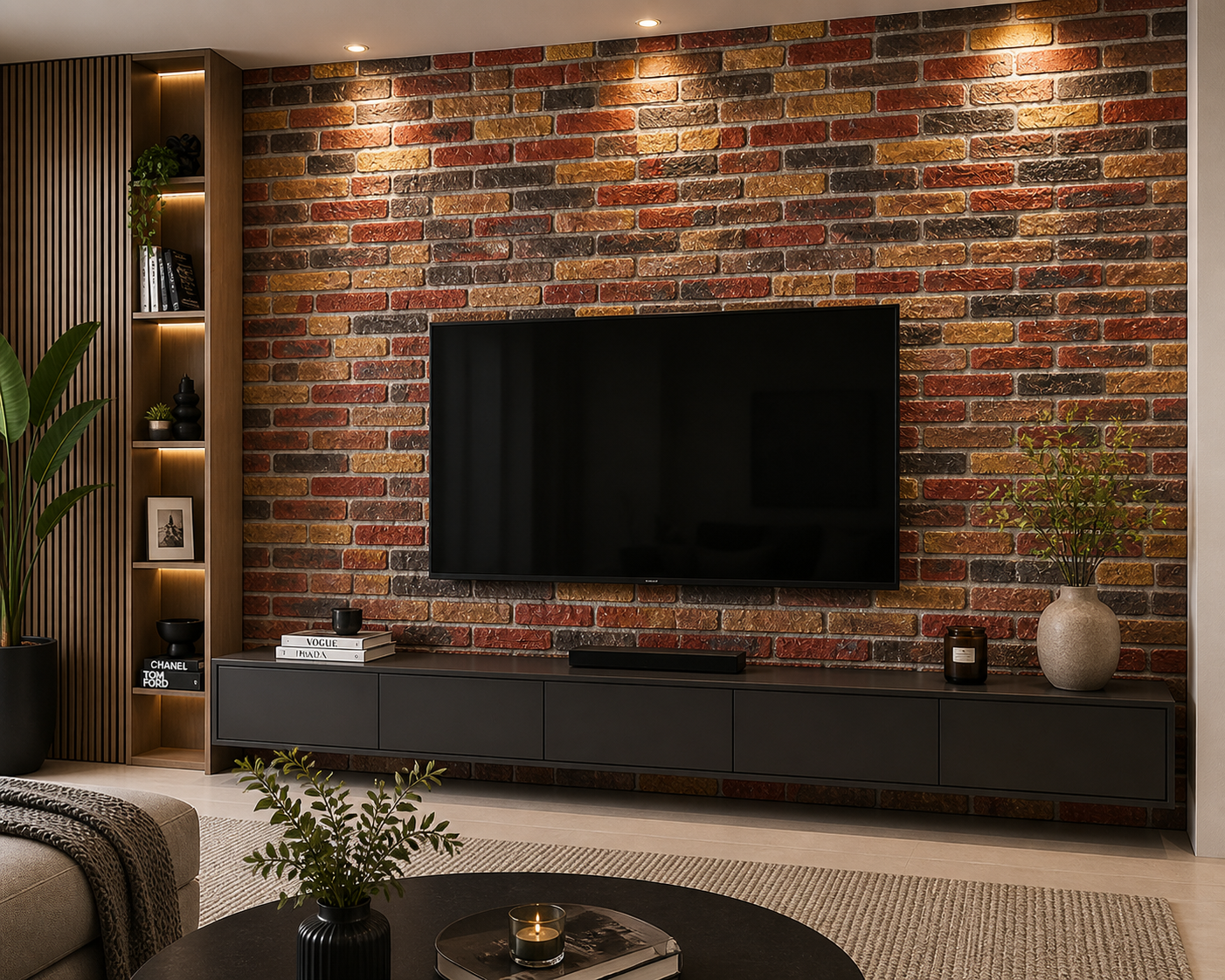 Panneau Mural Adhésif 3D (70x70 cm)