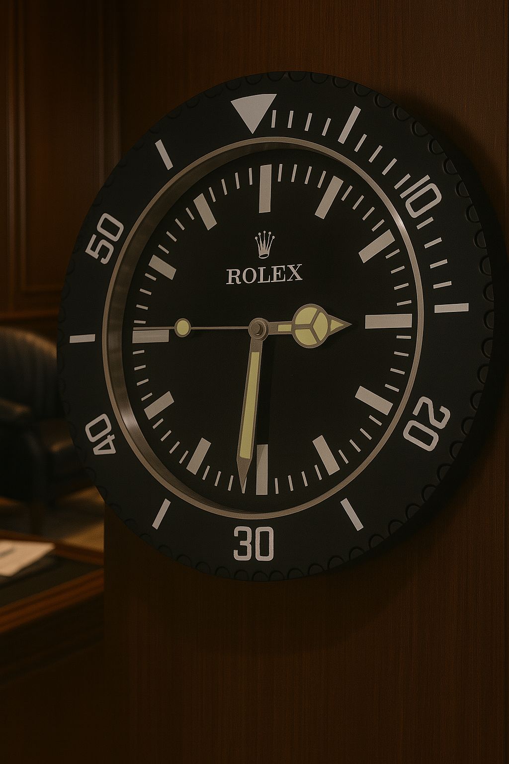 Horloge Murale Rolex