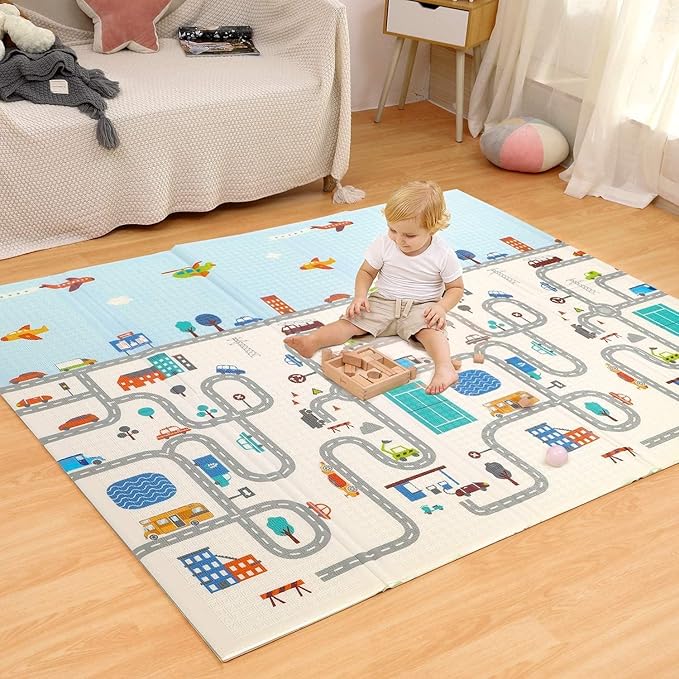 TAPIS DE JEU POUR BEBE 180X200X0.6CM