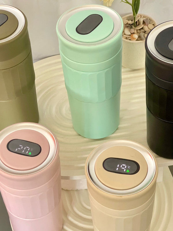 Thermos isolation à double paroi en inox 420ML avec afficheur numérique de température