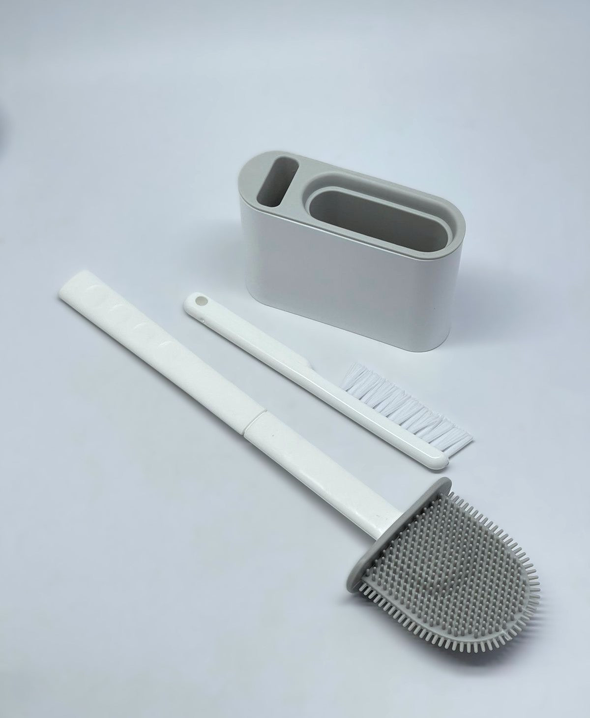 Ensemble de brosses de Toilette en silicone