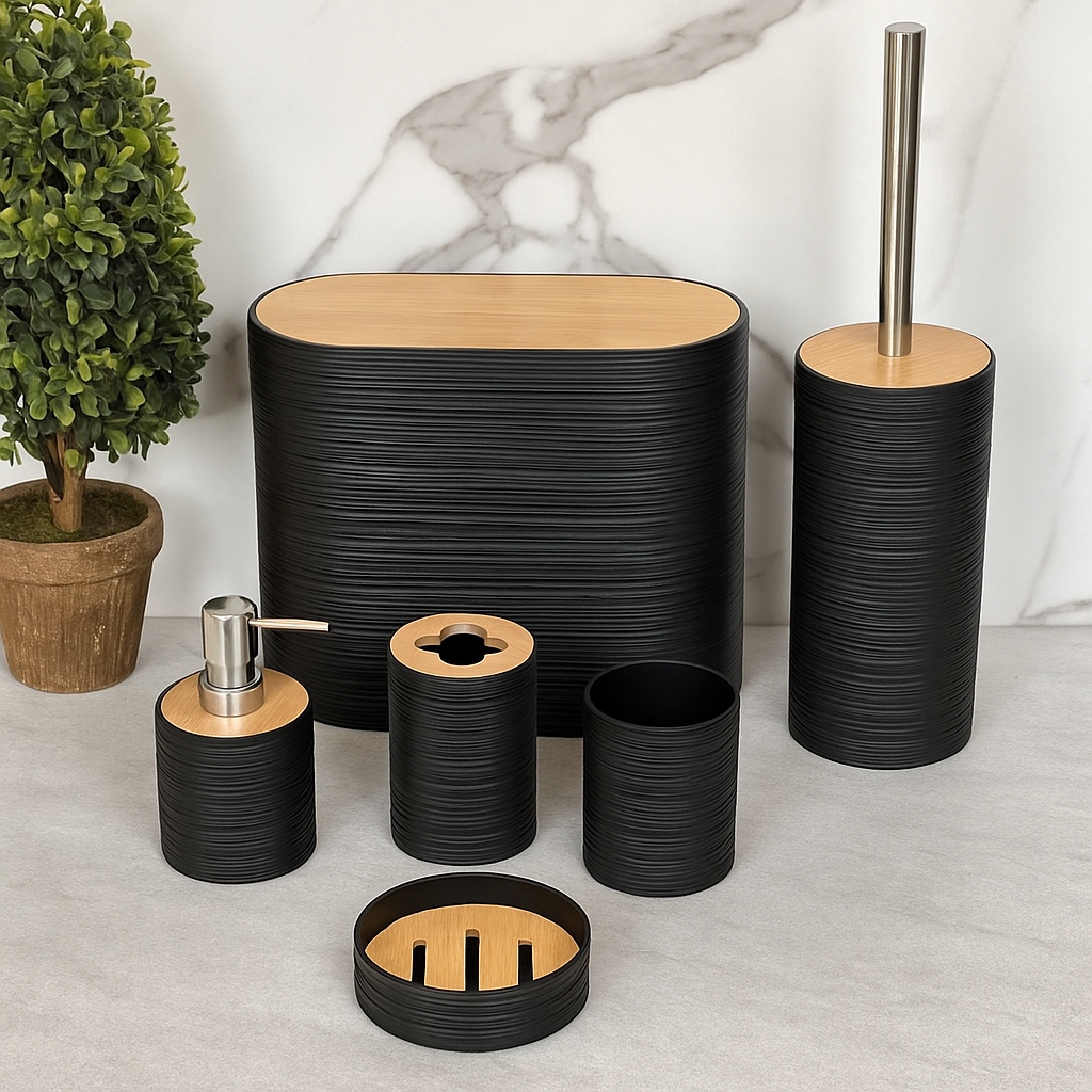 kit salle de bain 6pcs