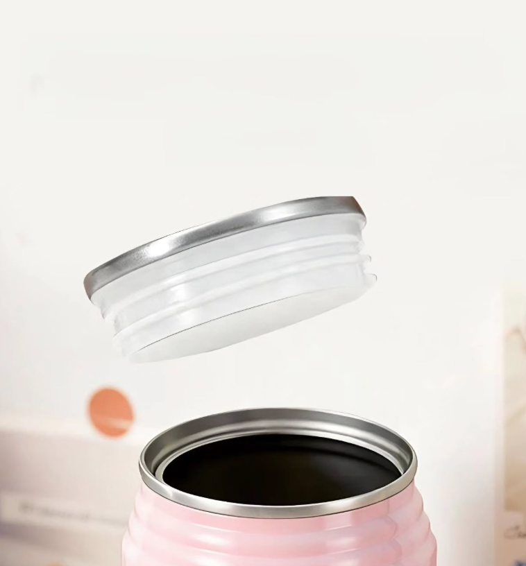 🌸 Mini Thermos 180ML – Style Canette 🌸