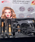 Coffret Cheveux 12EN1 FLORENCE 2200W - Noir