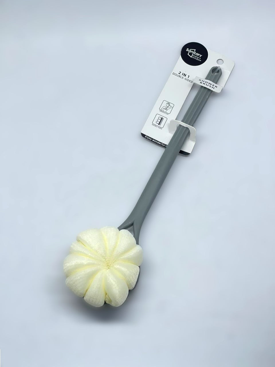 brosse de bain double face