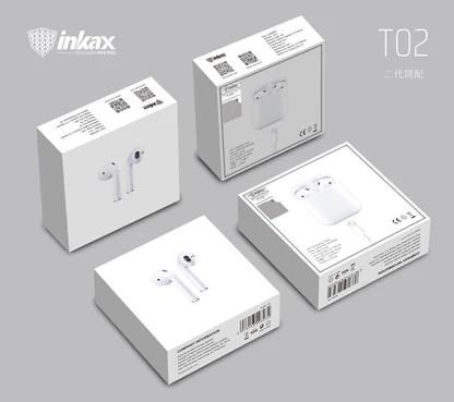 Écouteurs Sans Fil INKAX  Bluetooth - Blanc