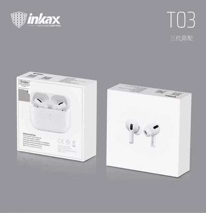Écouteurs Sans Fil INKAX  Bluetooth - Blanc