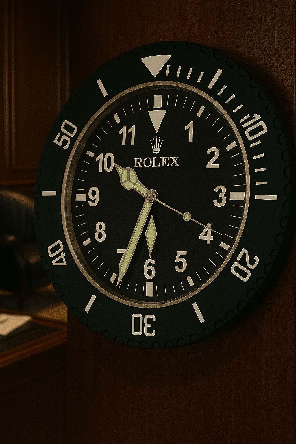 Horloge Murale Rolex