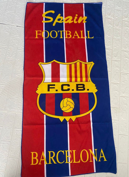 serviettes de plage "Clubs football"