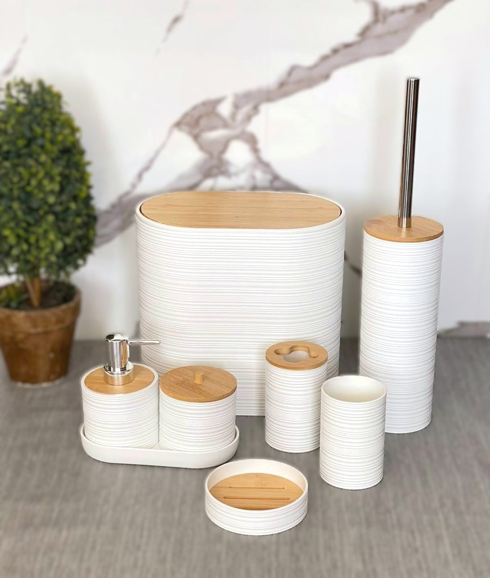 Série salle de bain incassable 8pcs