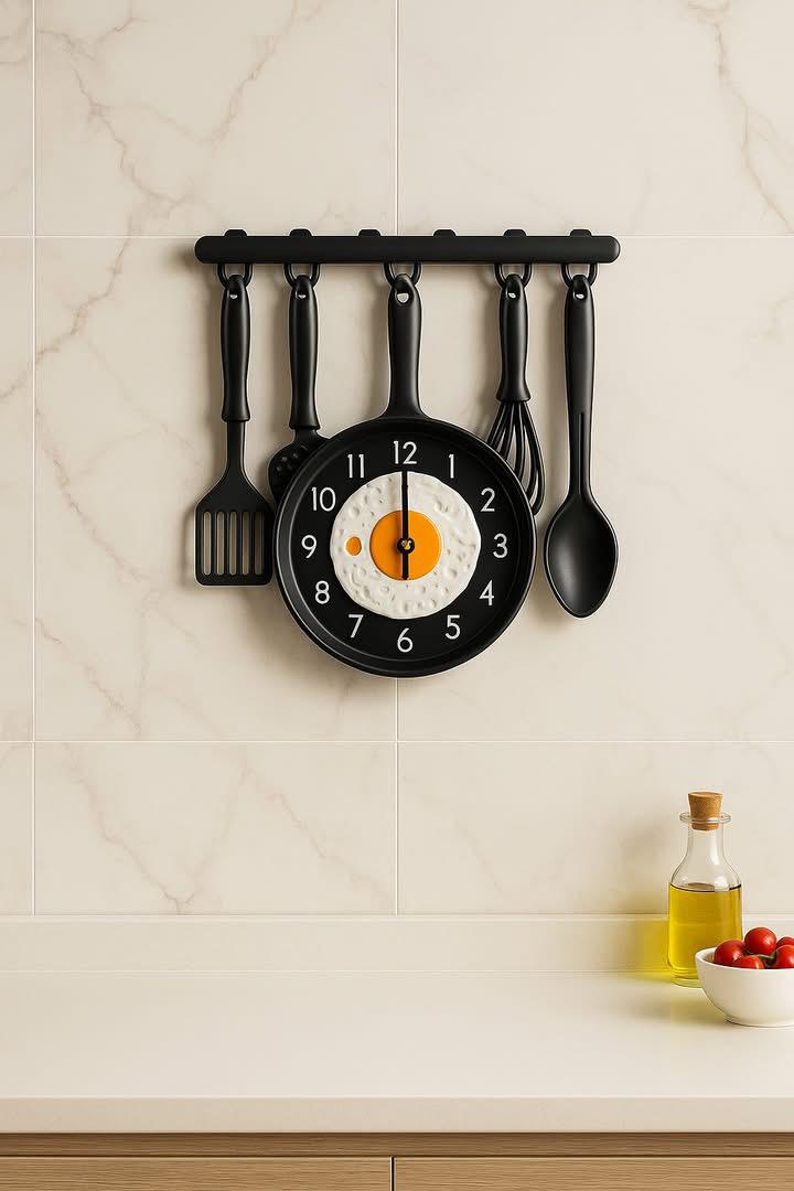 Horloge murale spéciale cuisine