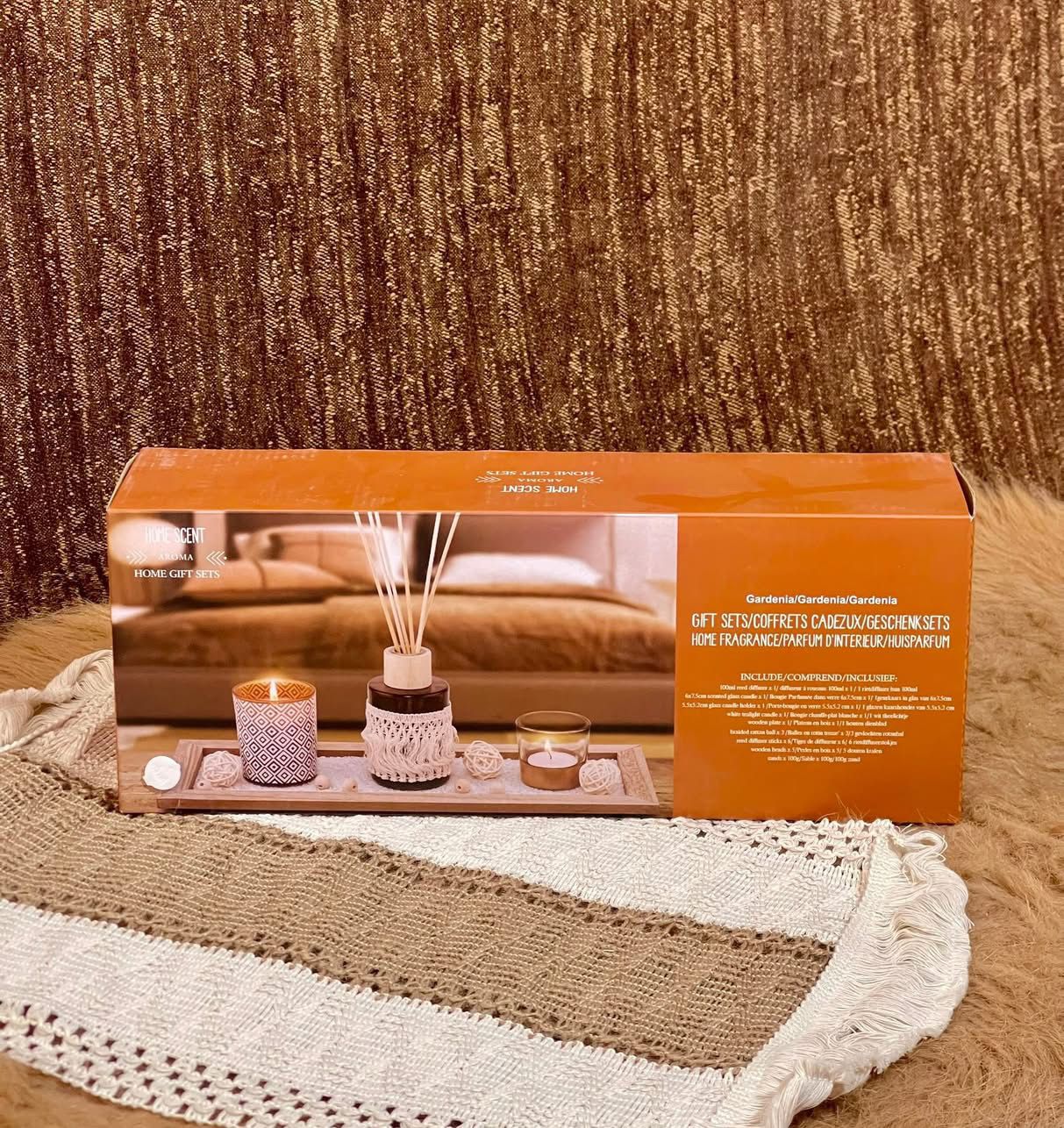 Coffret bougie parfumée