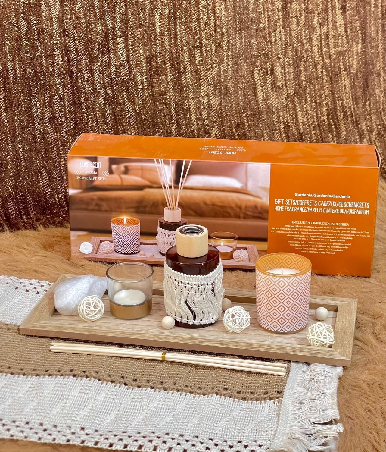 Coffret bougie parfumée