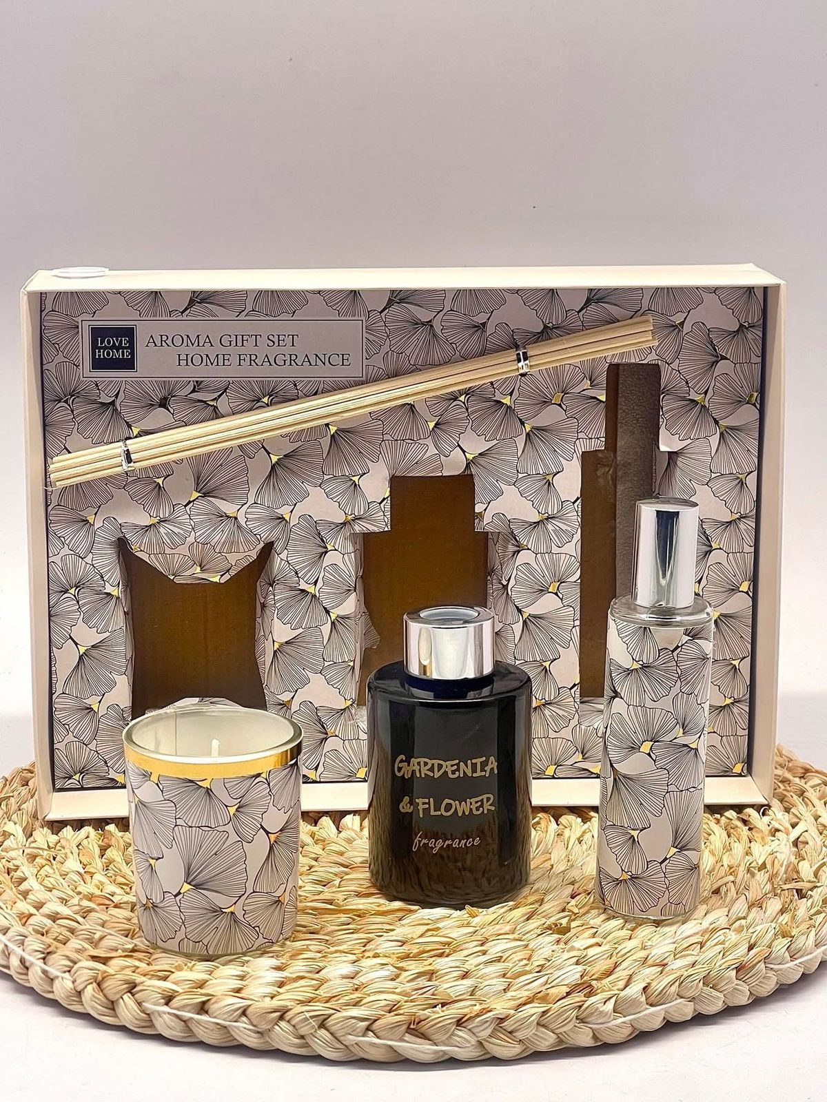 Coffret bougie parfumée