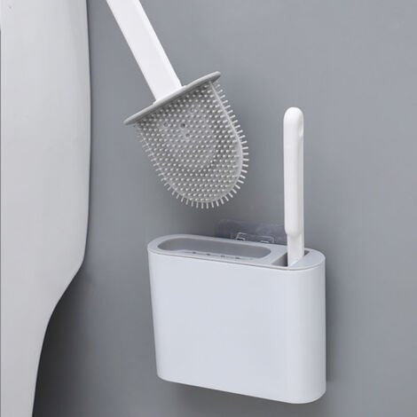 Ensemble de brosses de Toilette en silicone