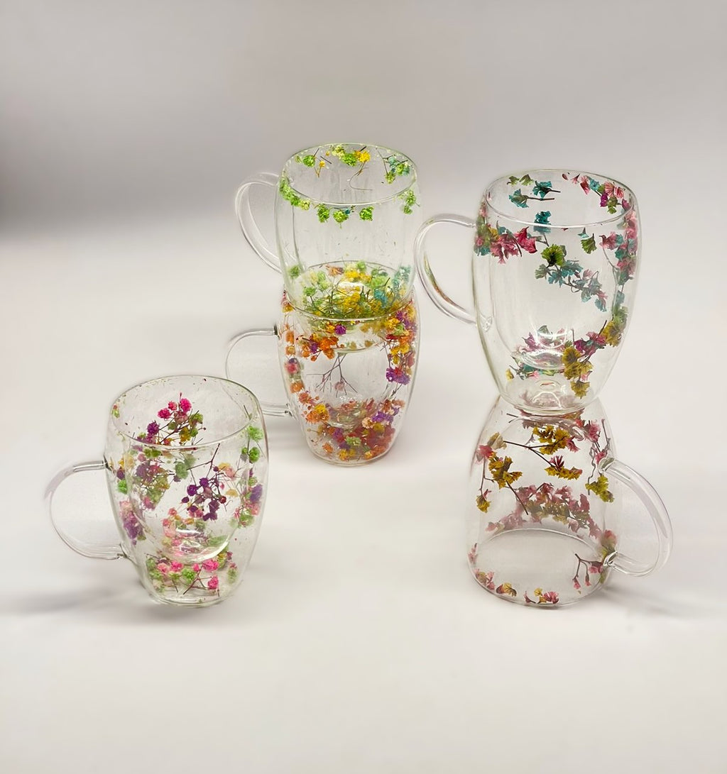 Tasse double paroi fleure 🌼