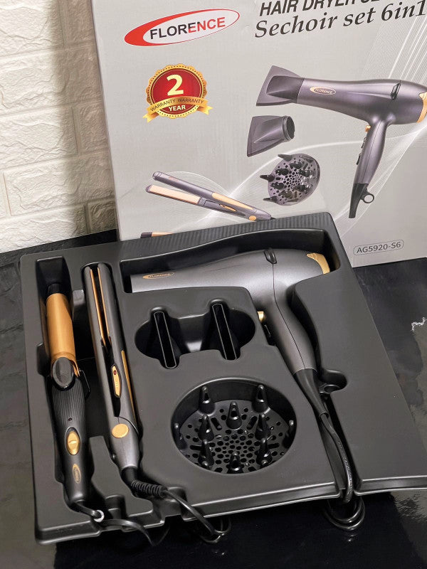 Coffret Cheveux 6 en 1 Florence 2200W